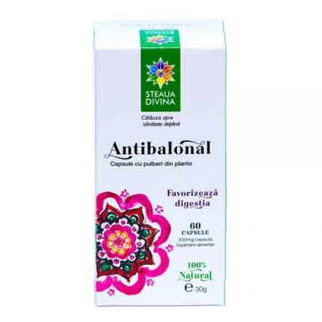 Antibalonal 500mg, 60 capsule | Steaua Divină