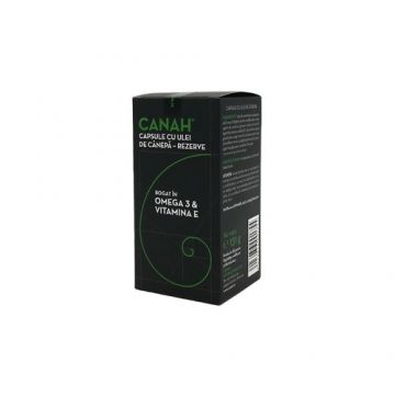 Capsule cu Ulei de Cânepă – Rezerve, 90 capsule | Canah