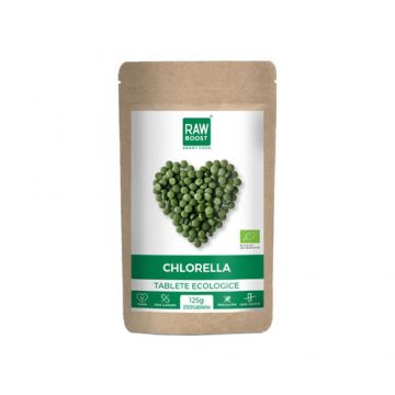 Chlorella Tablete Ecologice - Regenerare, Detoxifiere| Rawboost 