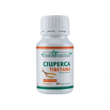 Ciuperca Tibetana, 100% naturala, 180 capsule | Health Nutrition