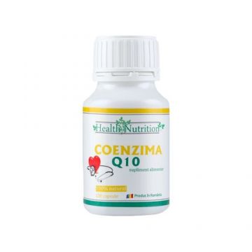 Coenzima Q10 100% naturala, 120 capsule | Health Nutrition