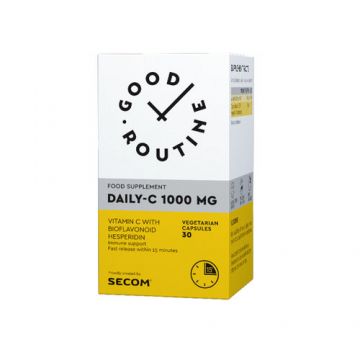 Daily-C 1000 mg Good Routine, 30 capsule vegetale | Secom