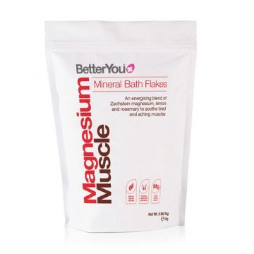 Fulgi de Baie cu Magneziu pentru Mușchi, 1000g | BetterYou