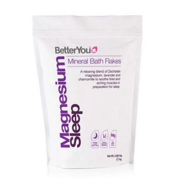 Fulgi de Baie cu Magneziu pentru Somn Odihnitor, 1000g | BetterYou