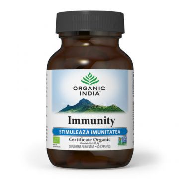 Immunity Imunomodulator Natural 60 cps ECO | Organic India