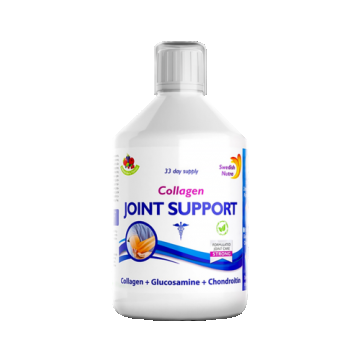 Joint Support - Colagen Lichid Hidrolizat Tip 1, 2 și 3 cu 5000mg + 10 Ingrediente Active, 500 ml | Swedish Nutra