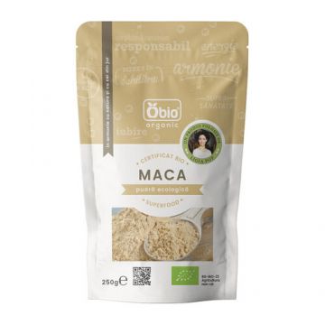 Maca pulbere ecologica, 250g | Obio