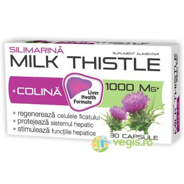 Milk Thistle (Silimarina) + Colina 30cps