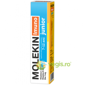Molekin Imuno Junior (7-12 ani) 20cpr efervescente