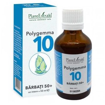 POLYGEMMA Nr.10 (Bărbați 50+), 50ml | Plantextrakt