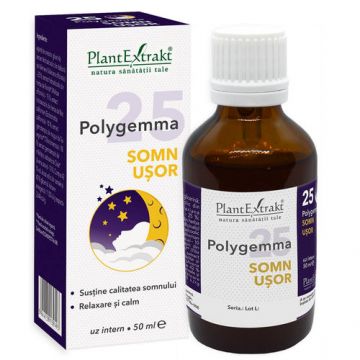 POLYGEMMA Nr. 25 (Somn Ușor), 50ml | Plantextrakt