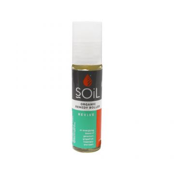 Roll-On Revive cu Uleiuri Esențiale Ecologice/Bio 11 ml | SOiL