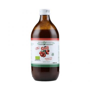 Suc de Goji 100% Pur, 500 ml ECO| Health Nutrition