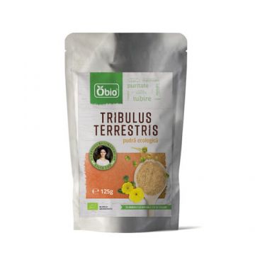 Tribulus terrestris pulbere eco, 125g | Obio