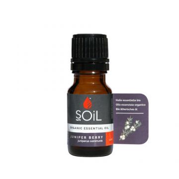 Ulei Esential Juniper (Ienupar) 100% Organic ECOCERT, 10ml | SOiL