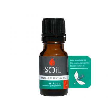 Ulei Esential Niaouli 100% Organic ECOCERT, 10ml | SOiL