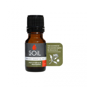 Ulei Esential Petitgrain (Portocala Amara) 100% Organic ECOCERT, 10ml | SOiL
