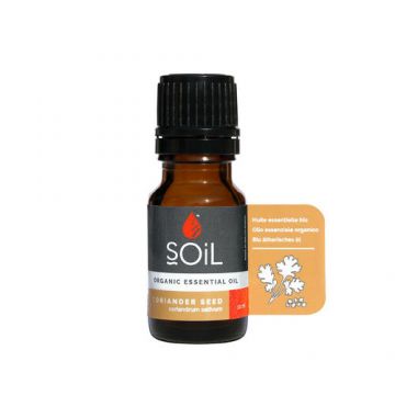 Ulei Esential Seminte de Coriandru 100% Organic ECOCERT, 10ml | SOiL