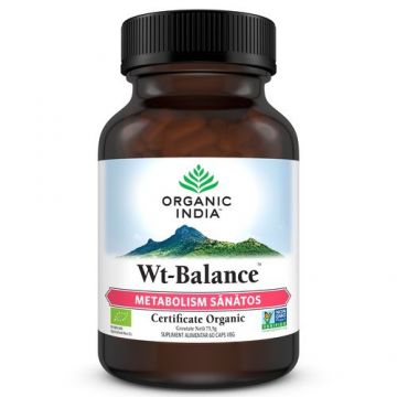Wt-Balance™ Metabolism Sănătos 60cps ECO| Organic India