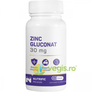 Zinc Gluconat 30mg 60cps