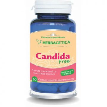 Candida Free, 60 capsule, Herbagetica