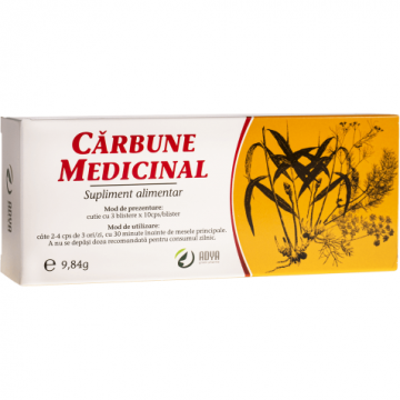 Carbune medicinal 30 de capsule