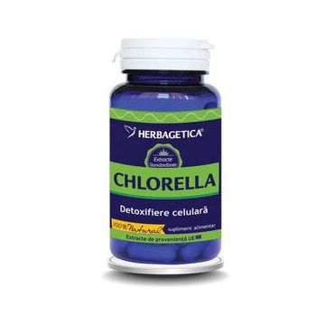 Chlorella, 30 capsule, Herbagetica