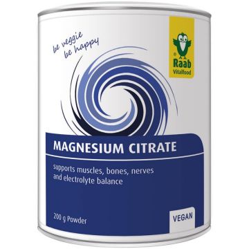 Citrat De Magneziu Pudra Naturala 200g