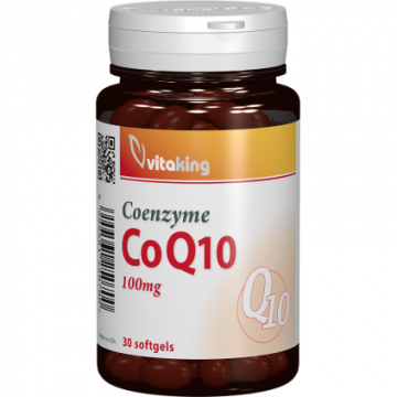 Coenzima Q10 naturala 100mg - 30 capsule