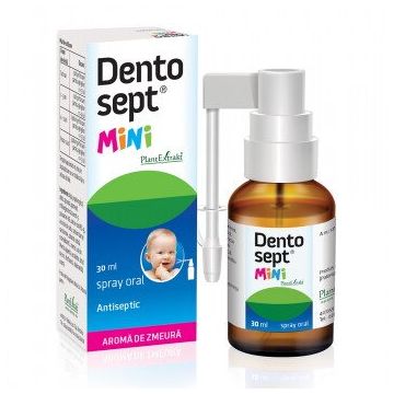 Dentosept Mini Spray cu aroma de Zmeura - 30 ml