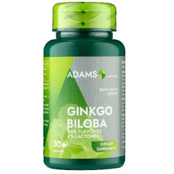 Ginkgo Biloba 24/6 30cps, Adams Ginkgo Biloba 24/6 30cps, Adams
