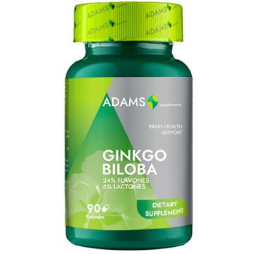 Ginkgo Biloba 24/6 90cps, Adams Ginkgo Biloba 24/6 90cps, Adams