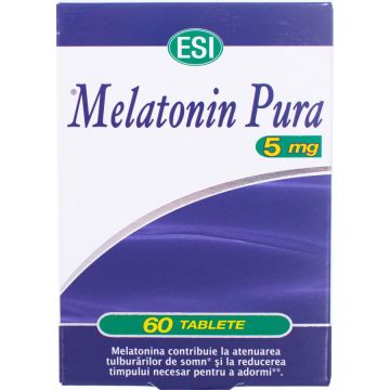 Melatonina pura 5mg x 60tb