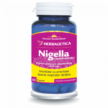 Nigella chimen negru 60 capsule