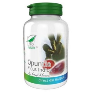 Opuntia Ficus Indica, 60 capsule, Pro Natura