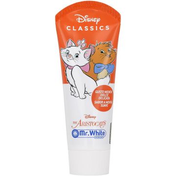 Pasta de dinti Mr.White pentru copii ARISTOCATS 75ml