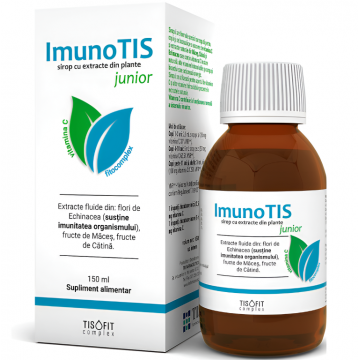 Sirop fitocomplex ImunoTis junior TisoFit 150ml - TIS