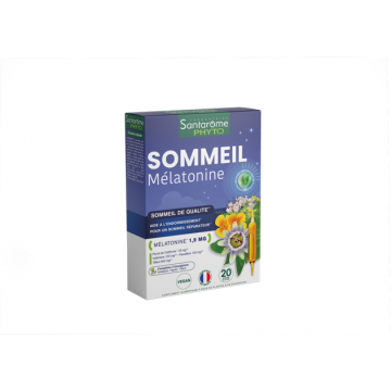 Sommeil melatonina 20 fiole