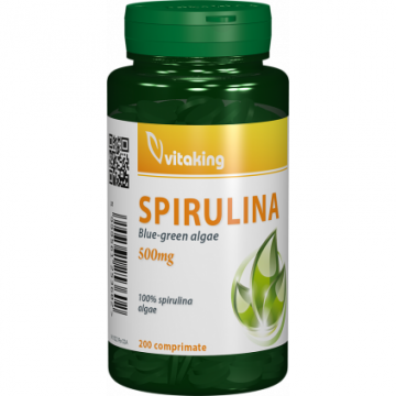 Spirulina - 500 mg (200 comprimate)