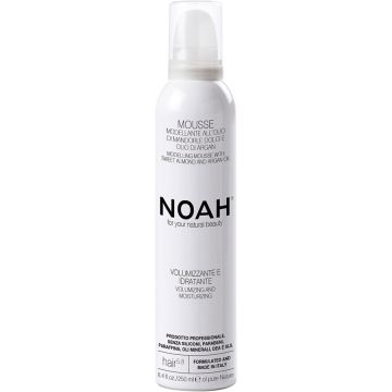 Spuma naturala volumizanta pentru par, cu ulei de argan, Noah, 250 ml