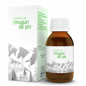 TISOFIT – Sirop cu extract de muguri de pin 150ml