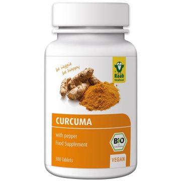 Turmeric (Curcuma) Bio 300mg, 300 Tablete