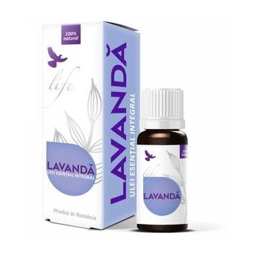 Ulei esential integral de lavanda, 10ml, Bionovativ