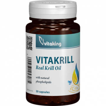 Ulei VitaKrill 500 mg - 30 capsule gelatinoase