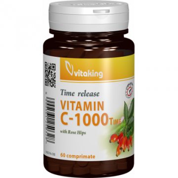 Vitamina C 1000 mg cu absorbtie lenta - 60 comprimate