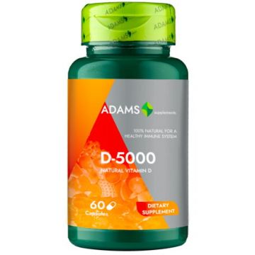 Vitamina D-5000 60cps, Adams