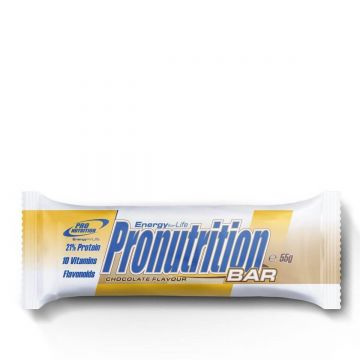 Baton proteic energizant cu aroma de ciocolata, 55 g, Pro Nutrition Baton proteic energizant cu aroma de ciocolata, 55 g, Pro Nutrition