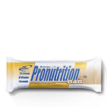 Baton proteic energizant cu aroma de ciocolata, 55 g, Pro Nutrition