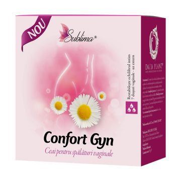 Ceai pentru spălături vaginale Confort Gyn, 50g, Dacia Plant