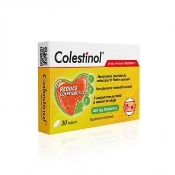 Colestinol, 30 comprimate, Darmaplant